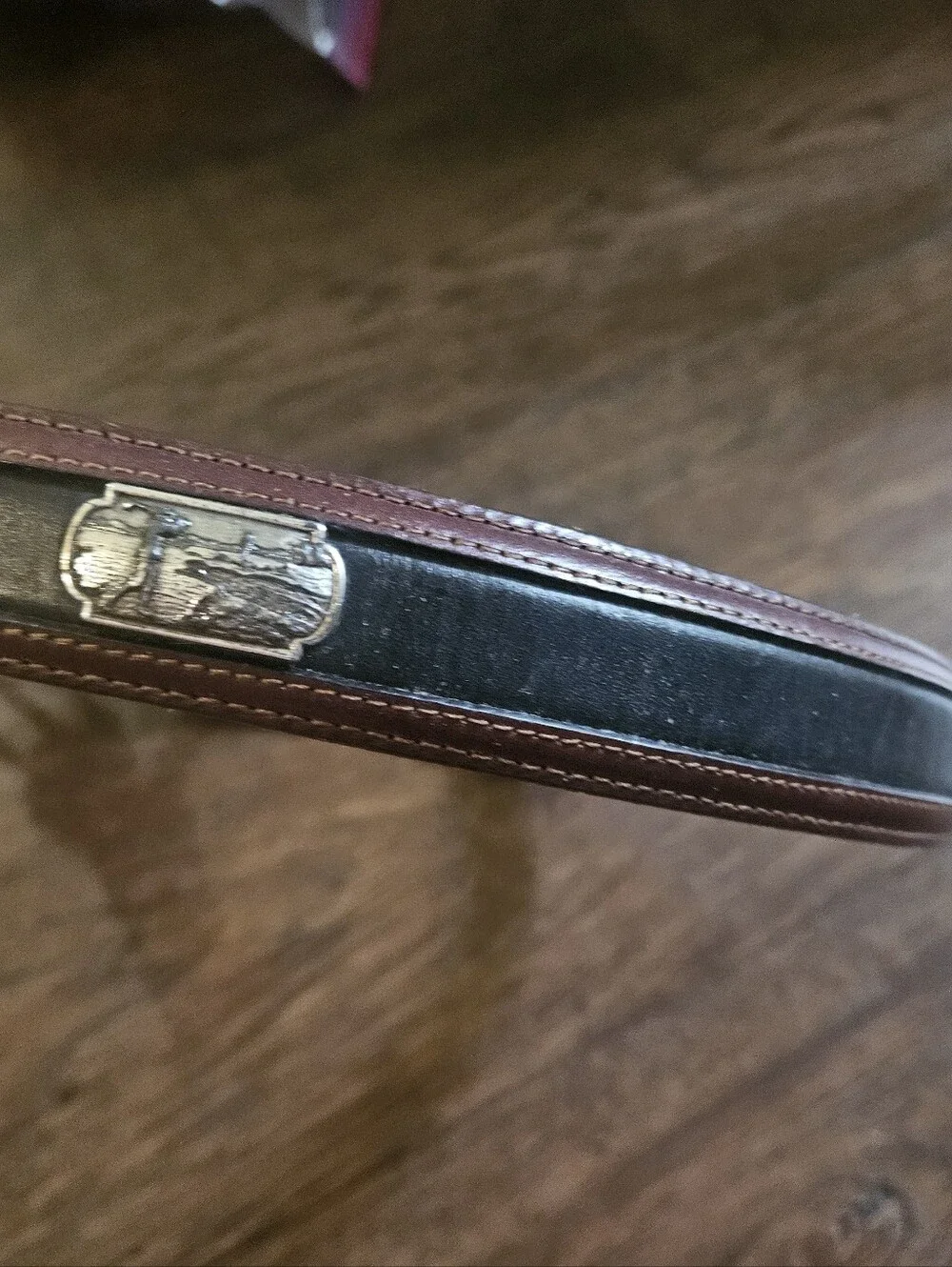 Onyx Brighton Men’s Golf Belt Sz 32 Brown Used Condition Belt Shows Some Use.  I
